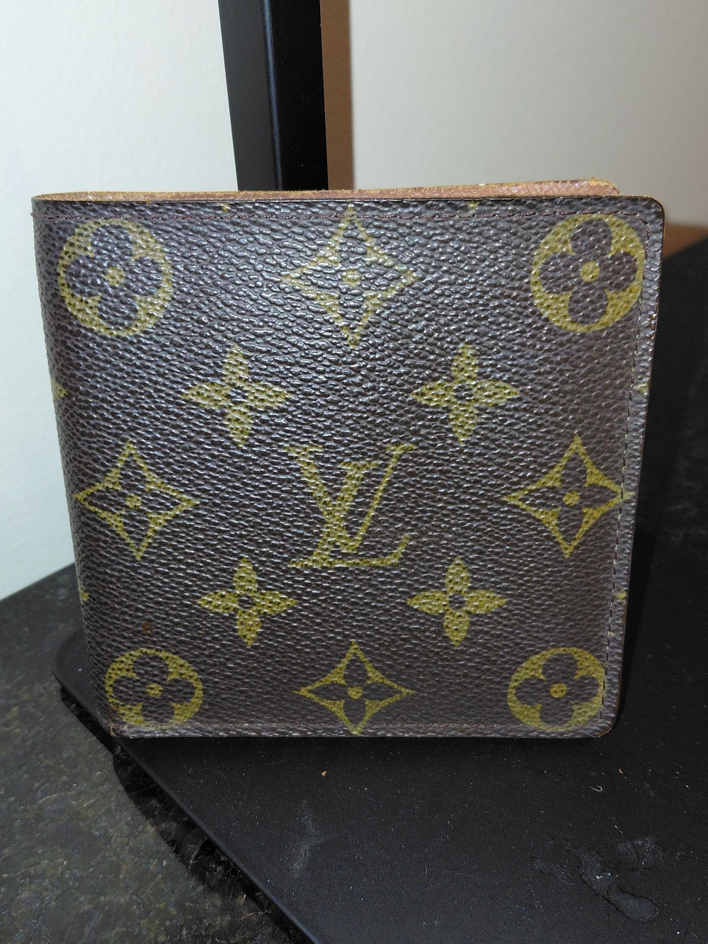 Louis Vuitton Monogram Portefeuille Marco Bi Bifold Wallet - Brown & Gold